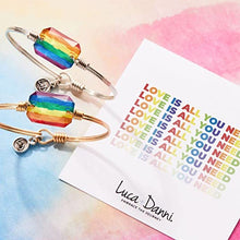 Load image into Gallery viewer, Love is all you need Bangle Bracelet - Luca and Danni