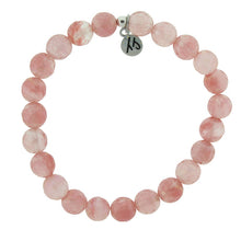 Load image into Gallery viewer, Love Watermelon Quartz Stacker