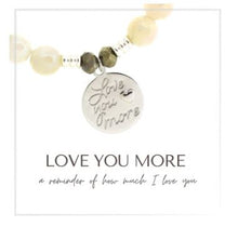 Load image into Gallery viewer, "Love You More" Charm Bracelet - TJazelle