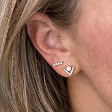 Load image into Gallery viewer, &quot;Madeline&quot; Studs in Rosewater Pink Swarovski®