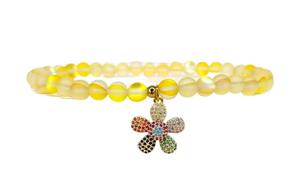 Maggy Sunshine Daisy Ankle Bracelet