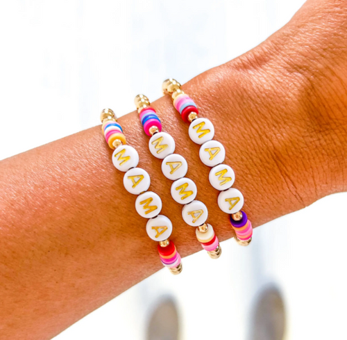 Mama, Nana, Gigi, Mimi Stretch Bracelet