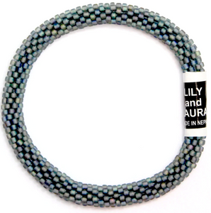 Matte Rainbow Gray Bracelet - Roll On Lily and Laura