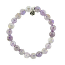 Load image into Gallery viewer, &quot;Friendship&quot; Faceted Mauve Jade Stacker - TJazelle