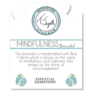 Mindfulness Blue Calcite Stacker - TJazelle