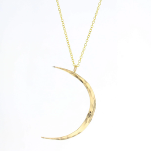 Celeste Moon Necklace in Gold Filled (Large) by Lotus