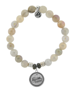 Teacher Silver Charm Bracelet - TJazelle