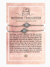Load image into Gallery viewer, Mother + Daughter Blessing Bracelets