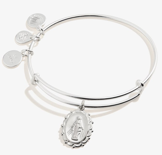 Mother Mary Charm Bangle Bracelet - Alex and Ani