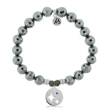 Load image into Gallery viewer, Mother and Son Silver Charm Bracelet - TJazelle