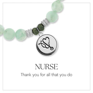 Nurse Silver Charm Bracelet - TJazelle