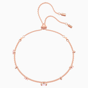 One Bracelet, Multi-colored, Rose-gold tone plated