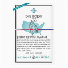 Load image into Gallery viewer, One Nation Under God United in Prayer Bracelet