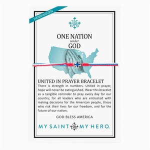 One Nation Under God United in Prayer Bracelet