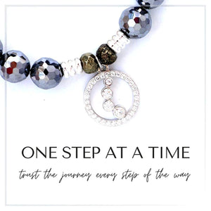 One Step At a Time Charm Bracelet - TJazelle
