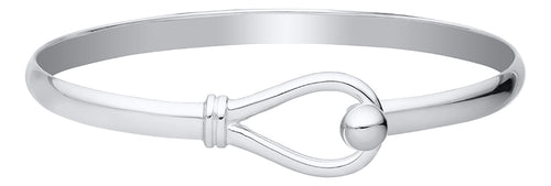 Open Loop Bracelet - Sterling Silver