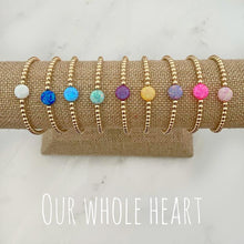 Load image into Gallery viewer, &quot;Round Puff&quot; Bracelet- Our Whole Heart