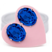 Load image into Gallery viewer, Sapphire Oval Bling - Vintage Gems Collection