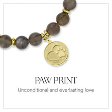 Load image into Gallery viewer, Paw Print Gold Charm Bracelet - TJazelle