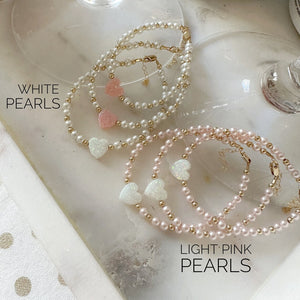 Opal Moon and Star Beaded Bracelet- Our Whole Heart – Marie's Jewelry Store