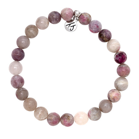 Happiness Pink Tourmaline Stacker - TJazelle