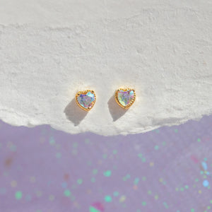 Prism Love Stud Earrings, Girls Crew