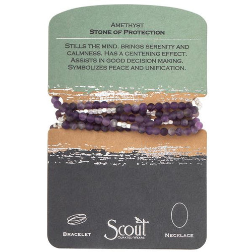 Scout Wrap - Amethyst - Stone of Protection