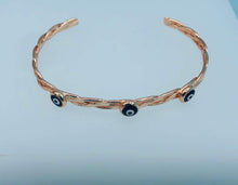 Load image into Gallery viewer, Lucky Evil Eye Cuff Bracelet