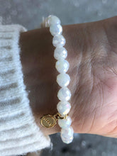 Load image into Gallery viewer, White Evil Eye Liza Bracelet