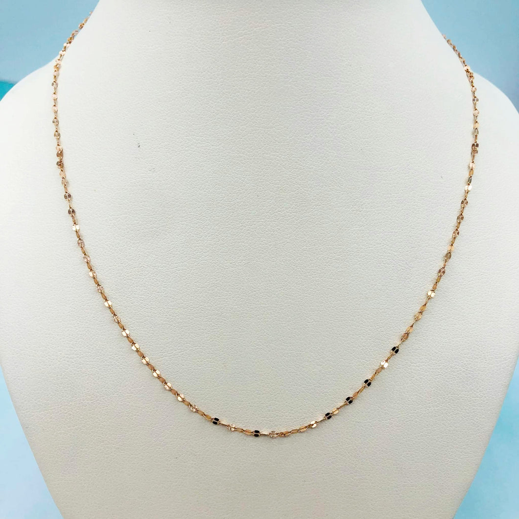 14K Gold Dainty Necklace