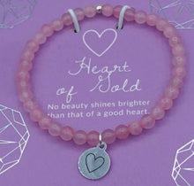 Load image into Gallery viewer, Heart of Gold &quot;Heart&quot; Bracelet