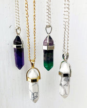 Load image into Gallery viewer, Howlite Crystal Necklace