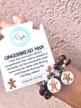 Load image into Gallery viewer, Enamel Gingerbread Man Charm Bracelet - Marie&#39;s Exclusive TJazelle