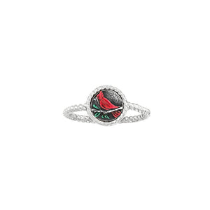 Red Cardinal Ring - Luca and Danni