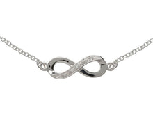 Load image into Gallery viewer, Remembrance Sympathy Gift Infinity Necklace