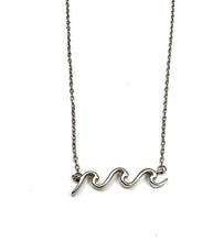 Load image into Gallery viewer, Rolling Waves Necklace - Sterling Silver