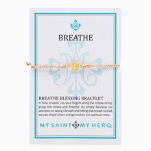 Load image into Gallery viewer, Breathe Blessing Bracelet- Gold Medals