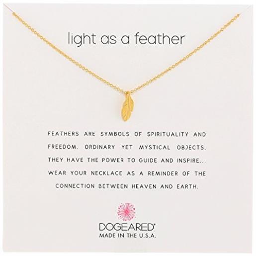 Dogeared Feather Necklace