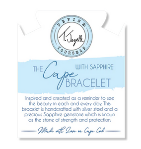 Sapphire - TJazelle Cape Bracelet