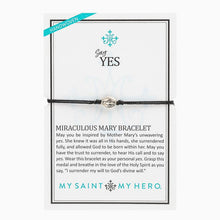 Load image into Gallery viewer, Say Yes Miraculous Mary Bracelet