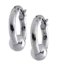 Load image into Gallery viewer, SS 15MM Cape Cod Hoop Earring