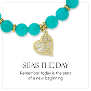 Seas the Day Gold Charm Bracelet - TJazelle