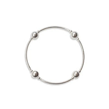 Load image into Gallery viewer, 8mm All Sterling Silver Blessing Bracelet