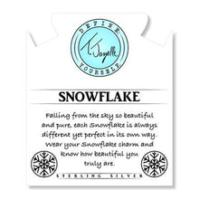 Load image into Gallery viewer, Snowflake Silver Charm Bracelet - TJazelle