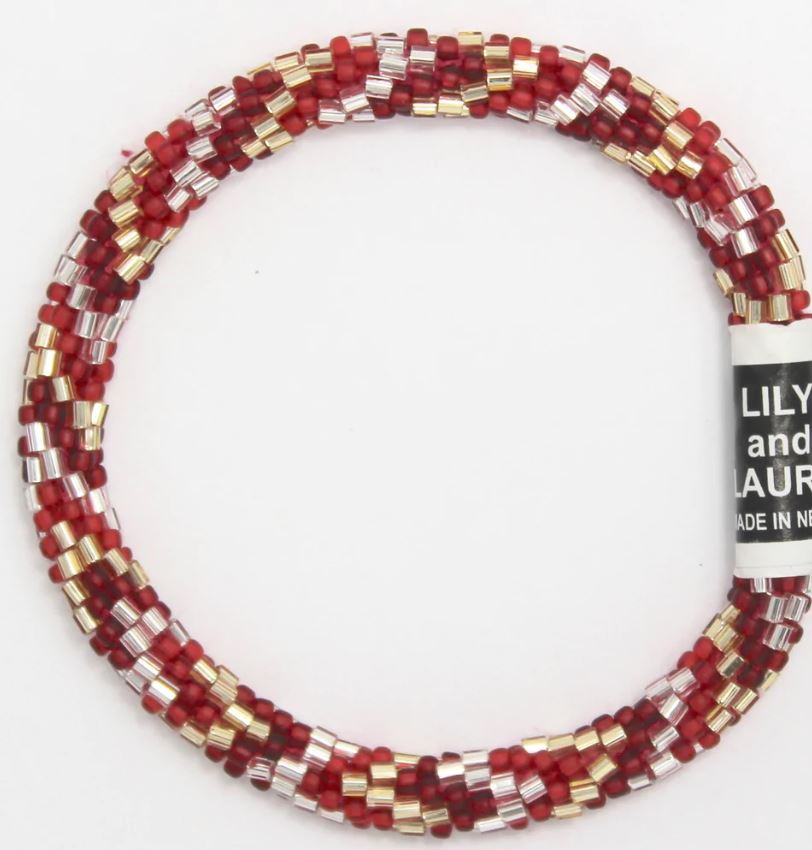 So Aurora Red - Roll On Lily and Laura Bracelet