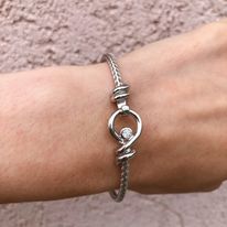 The Sparkle Italian Hook Bracelets