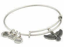 Load image into Gallery viewer, Spirit of The Eagle Charm Bangle Bracelet - Alex and Ani