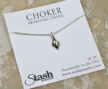 Load image into Gallery viewer, Stash Swarovski Crystal Berlynne Choker Necklace - Black Diamond