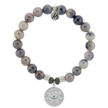 Load image into Gallery viewer, Protection Eye Silver Charm Bracelet - TJazelle