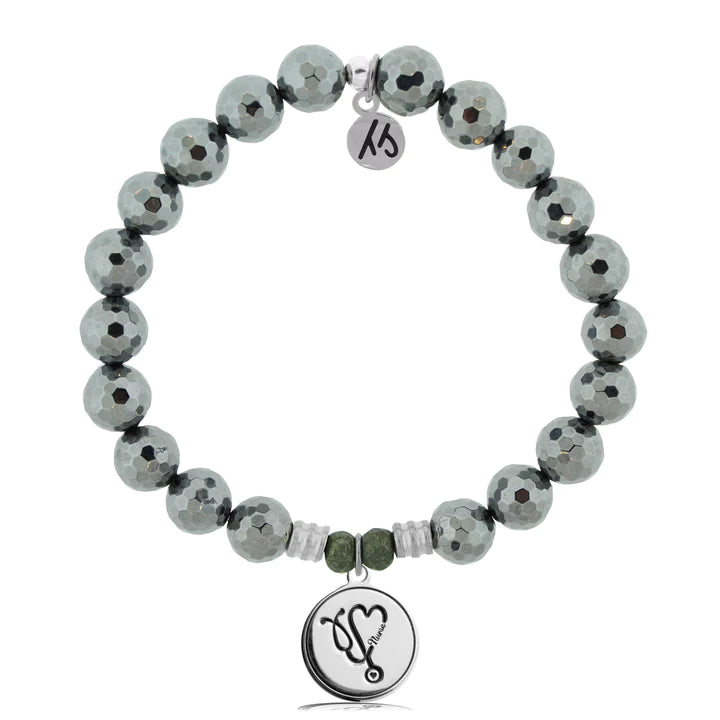 Nurse Silver Charm Bracelet - TJazelle